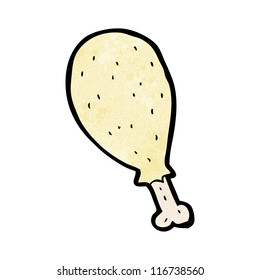 chicken leg cartoon