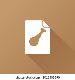 chicken leg icon