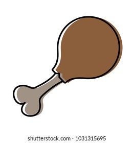 chicken leg icon