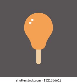 Chicken leg icon