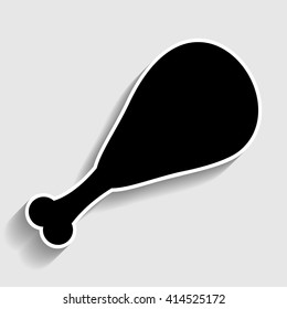 Chicken leg icon