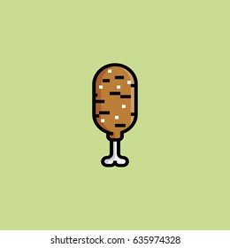 chicken leg icon