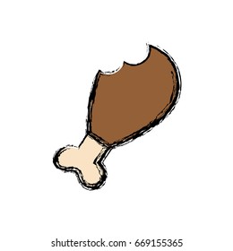 chicken leg icon
