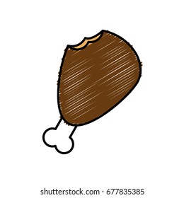 chicken leg icon