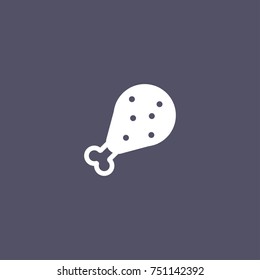  Chicken leg icon