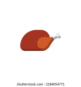 chicken leg vector for website symbol icon presentation