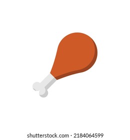 chicken leg vector for website symbol icon presentation