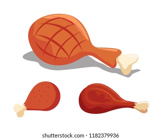 Chicken legs grilled