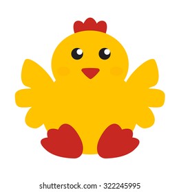 Chicken Little Stock Vector (Royalty Free) 322245995 | Shutterstock