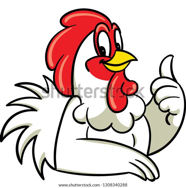 Chicken Logo Background Stock Vector (Royalty Free) 1308340288 ...