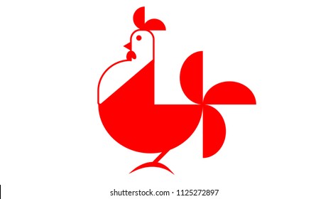 Chicken logo design