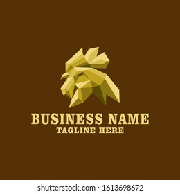 chicken logo design concept template vector illustration