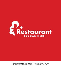Chicken Logo Design Template, Minimalist Restaurant Logo Design