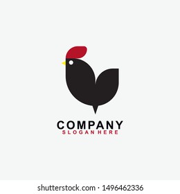 Chicken logo design template. Modern Design. Vector Illustration