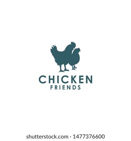 Chicken Logo Design Template Vector