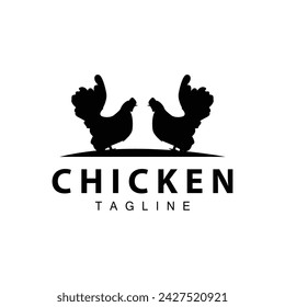 Chicken logo farm animal livestock chicken farm design fried chicken restaurant