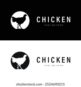 Chicken logo farm animal livestock chicken farm design fried chicken restaurant