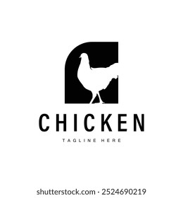 Chicken logo farm animal livestock chicken farm design fried chicken restaurant
