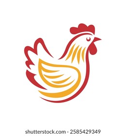 chicken logo, chicken, farm logo, , logo and rooster logo