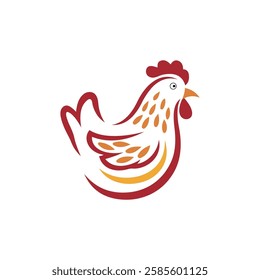 chicken logo, chicken, farm logo, , logo and rooster logo