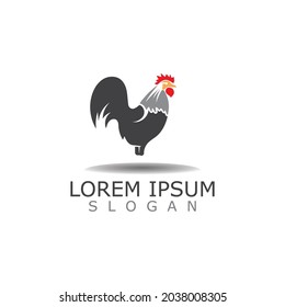 Chicken logo Farm vintage, Animal rooster Vector Design Element