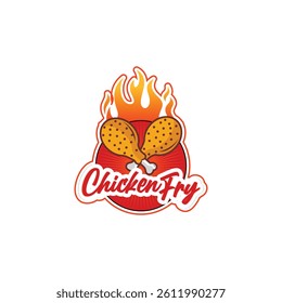 Chicken logo, chicken fry logo