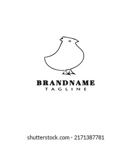 Design-Vorlage für das Hühnerlogo