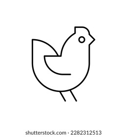 Chicken Logo. Icon design. Template elements