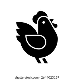 Chicken Logo. Icon design. Template elements