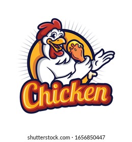 Chicken Logo Mascot Vector Design