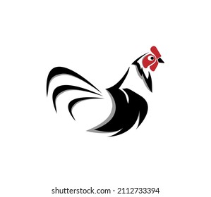 chicken logo modern creative logo design