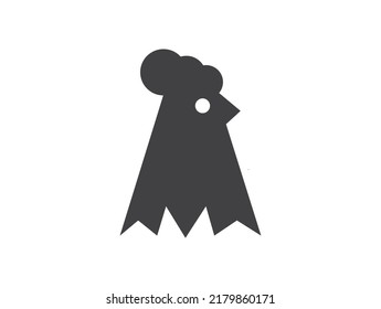 chicken logo Rooster logo icon vector template