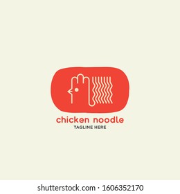 Chicken logo, Rooster mascot, fried chicken restaurant, chicken farm and egg vector illustration.
