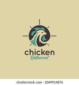 chicken logo simple
suitable for restaurant logo design