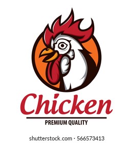 Chicken Logo Stock
