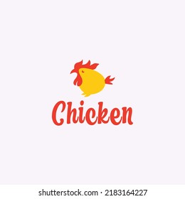 Chicken logo stock design vector