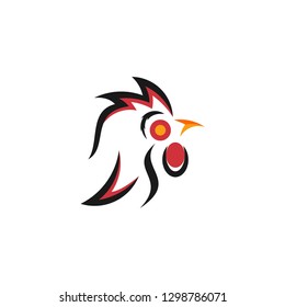 chicken logo template