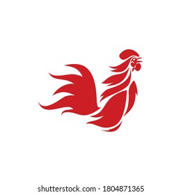 Chicken Logo Template Design Vector