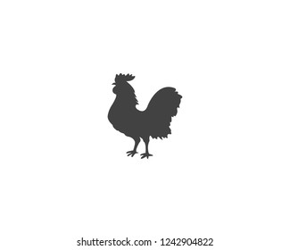 chicken logo template  icon