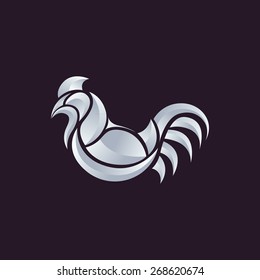 Chicken logo vector