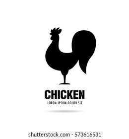 chicken logo vector graphic design