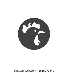 chicken logo vector illustration template design