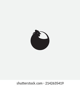  logotipo de pollo ilustraciones vectoriales diseño icono plantilla de logotipo
