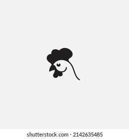  chicken logo vector illustrations design icon logo template