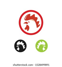 chicken logotype, smart logo for new company