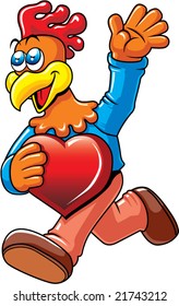 Chicken in love