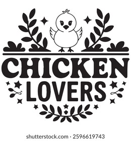 CHICKEN LOVERS graphic design for Chicken lovers