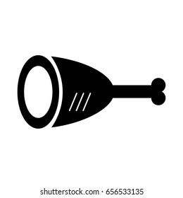chicken meat isolated icon