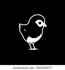 Chicken - Minimalist and Flat Logo - Vector illustration