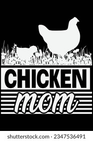 
Chicken Mom eps cut file for cutting machine